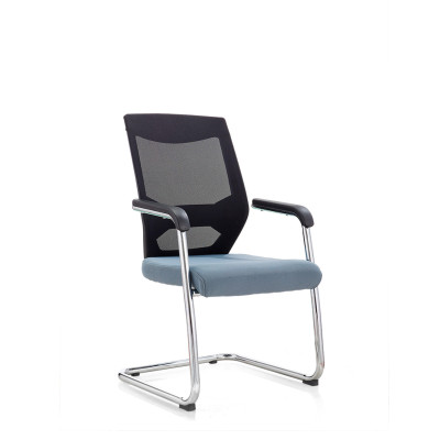 弓形會議室旋轉辦公椅網布椅AS-8896D